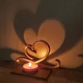 Đế nến tealight Trái tim Valentine - Thumbnail 3