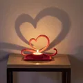 Đế nến tealight Trái tim Valentine - Thumbnail 4