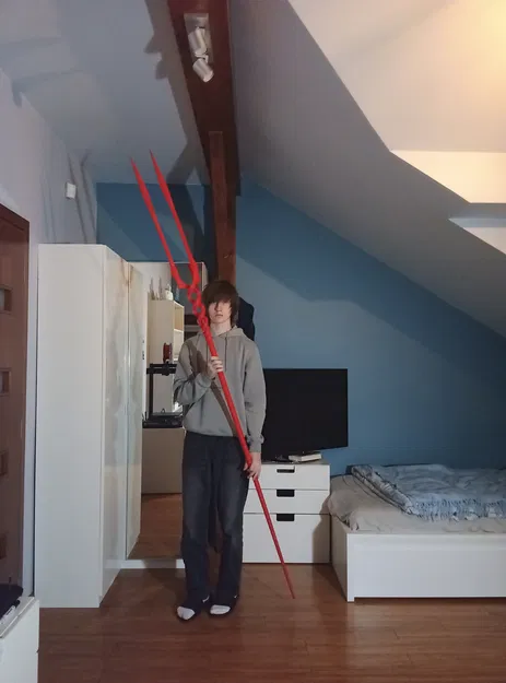 Giáo Longinus kích thước người thật (2.5 mét) – bản 3D printable - Image 2