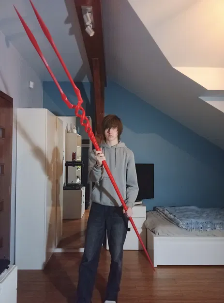 Giáo Longinus kích thước người thật (2.5 mét) – bản 3D printable - Image 3