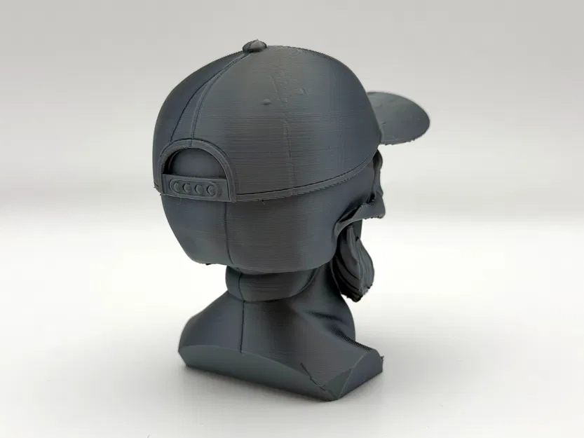 Tượng bán thân Sọ Râu (Beard Skull Bust) - Image 4