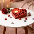 Đế nến tealight Trái tim Valentine - Thumbnail 1