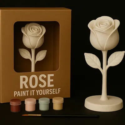 Rose – Paint-It-Yourself
