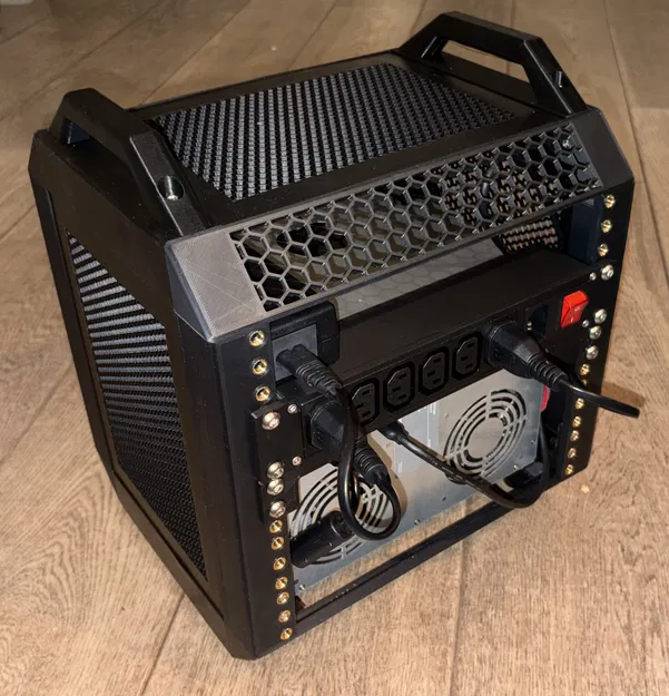 PDU IEC gắn rack 10-inch (Rack mount IEC Power Distribution Unit) - Image 2