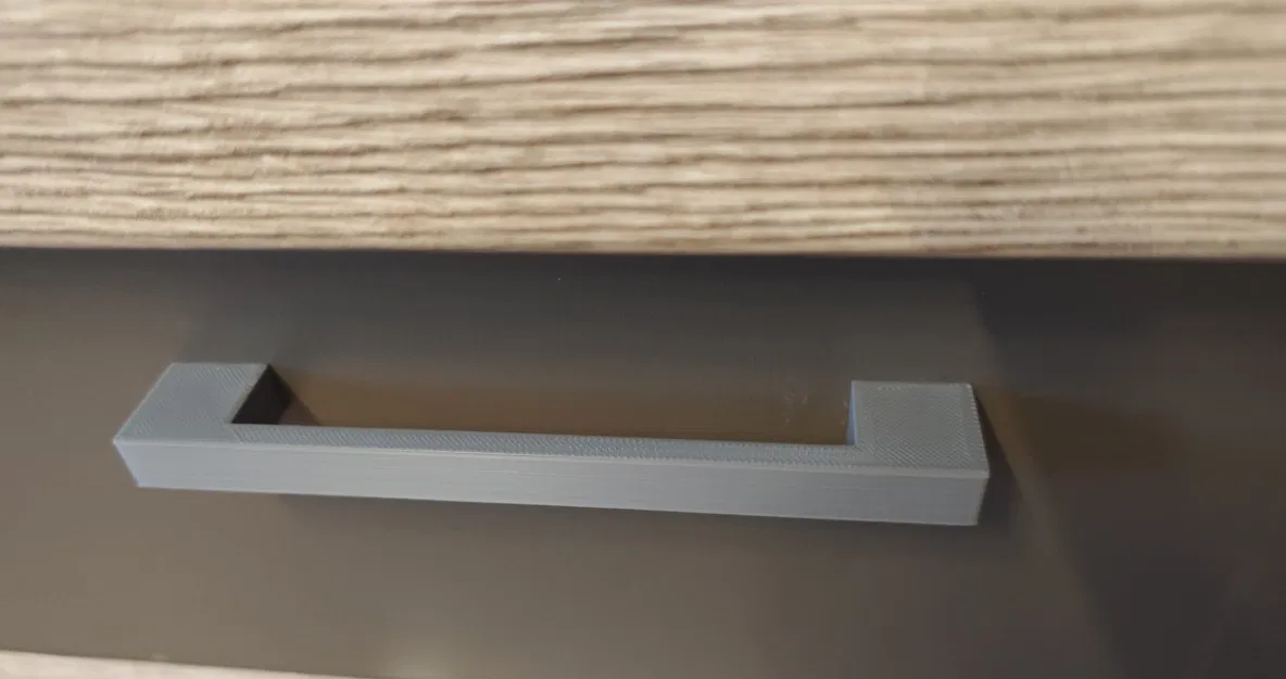 Tay nắm tủ tối giản / Cabinet Handle (in 3D được) - Image 1