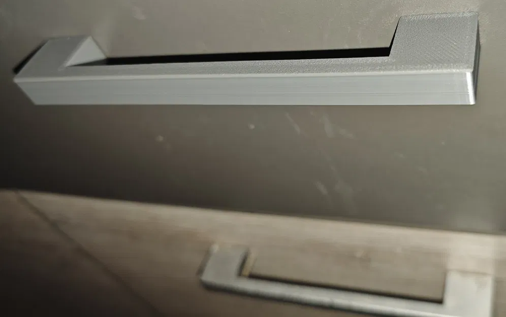 Tay nắm tủ tối giản / Cabinet Handle (in 3D được) - Image 2