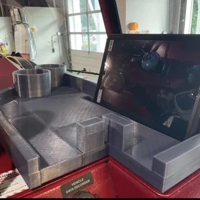 Giá Đỡ Ly & iPad cho Xe Cứu Hỏa (Officer Fire Engine Cup and iPad Holder)