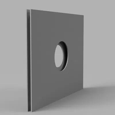 Khung cắt cho bia súng hơi Sius 10m dùng ở cự ly rút ngắn 7.5m