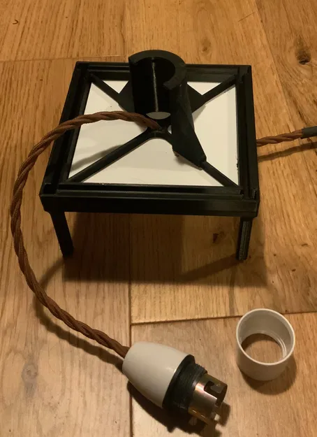 Đèn lồng Shoji (Shoji Lantern) – mẫu in 3D nhiều màu/1 màu - Image 4