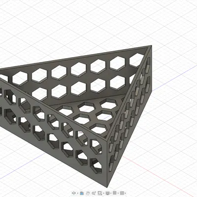Hexagon Organizer Triangle - Hộp Organizer Tam Giác