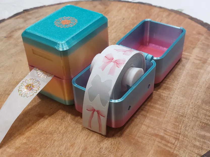 Hộp cuộn ruy băng (Ribbon spool box) - Image 1