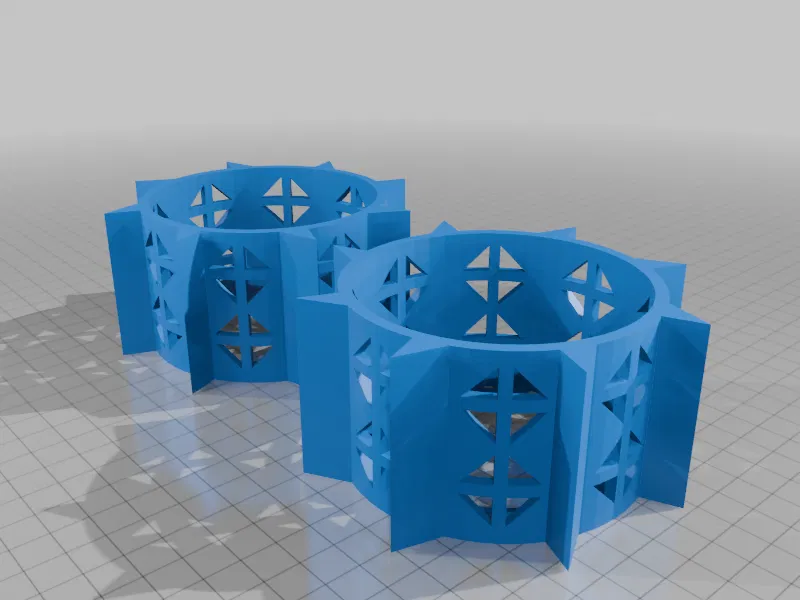 Bánh xe tuyết & ván trượt RC Print in Place (Đang TESTING) - Image 1