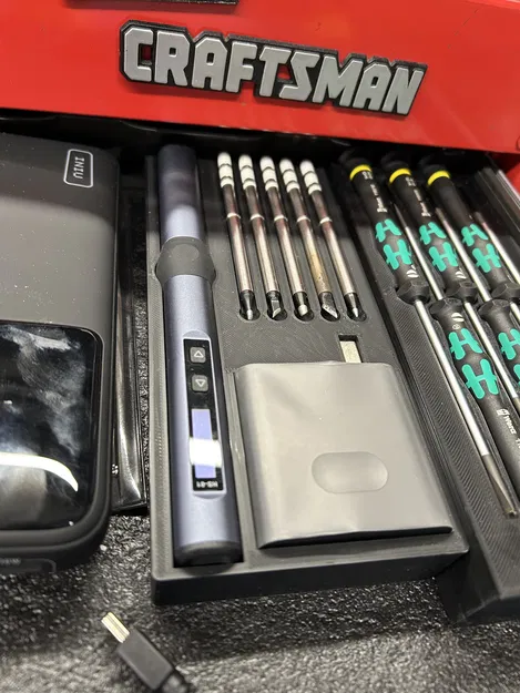 Khay sắp xếp cho bộ hàn Fnirsi (Organizer for Fnirsi Soldering Kit) - Image 1