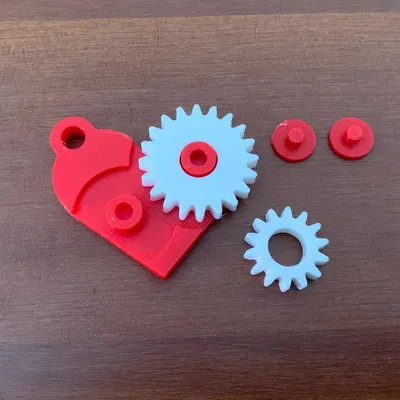 Fitget heart – Móc khóa trái tim dễ thương