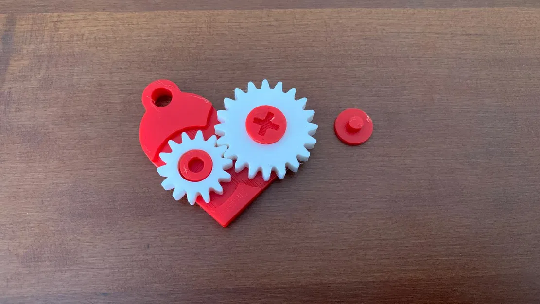 Fitget heart – Móc khóa trái tim dễ thương - Image 5