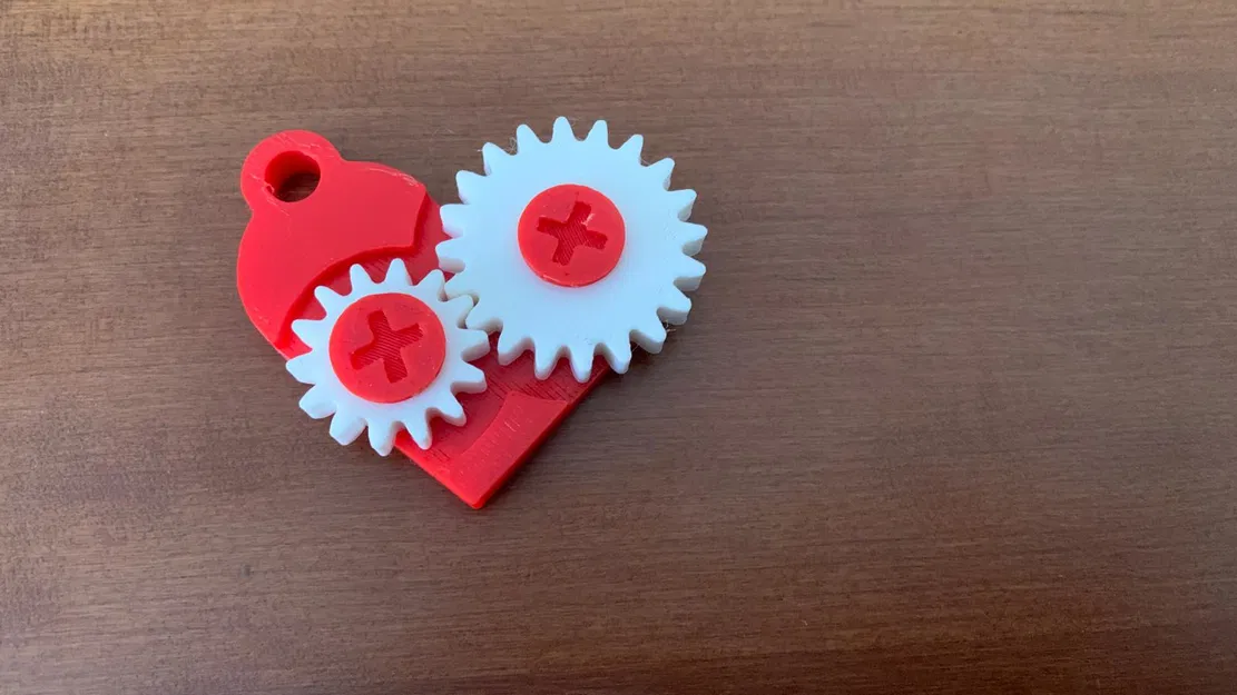 Fitget heart – Móc khóa trái tim dễ thương - Image 6