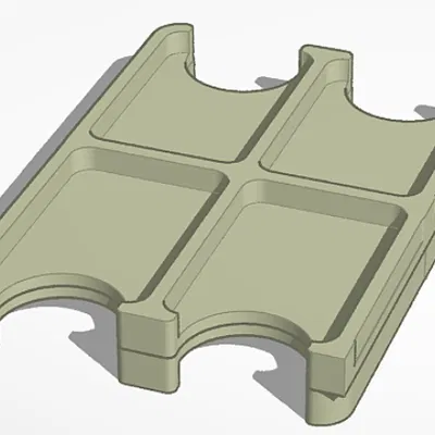 Khay đựng băng game Nintendo Switch 1/2 xếp chồng (đựng 8 băng)