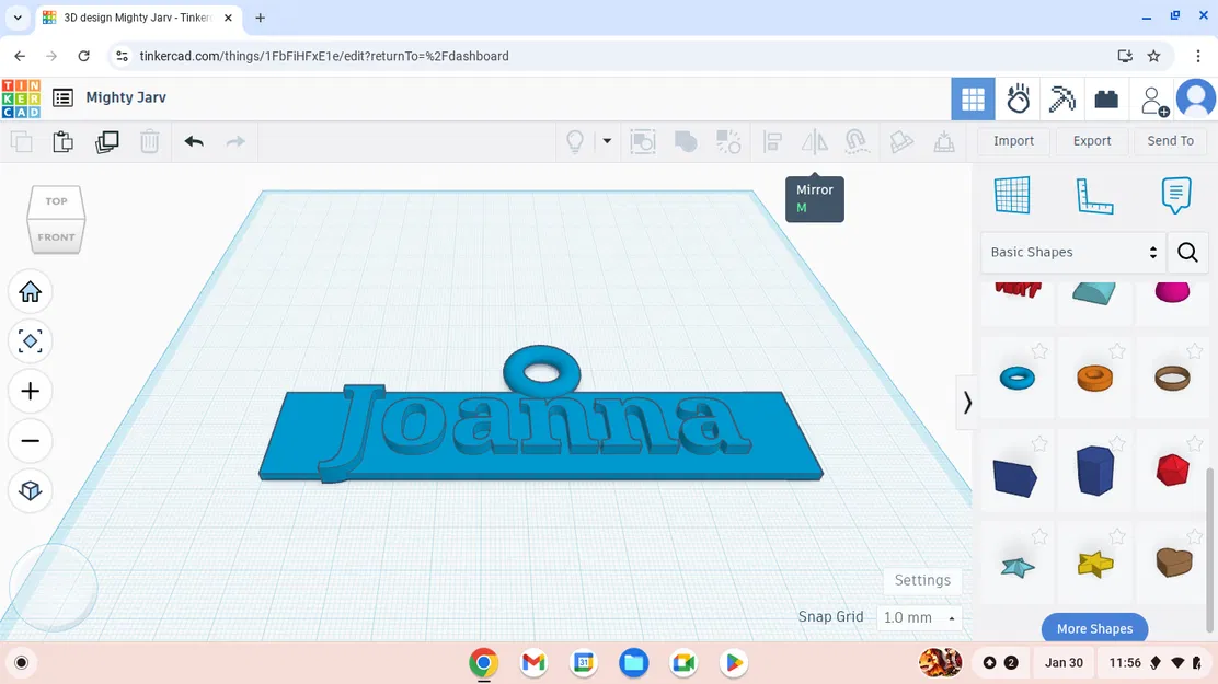 Vòng cổ tên chó (Dog name necklace) - Image 1