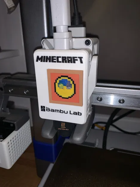 Mặt trước bìa Minecraft (minecraft front cover) - Image 1