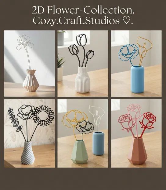 Hoa Hồng Tối Giản – Trang Trí Bình Hoa Hiện Đại (Minimalist Roses) - Image 3