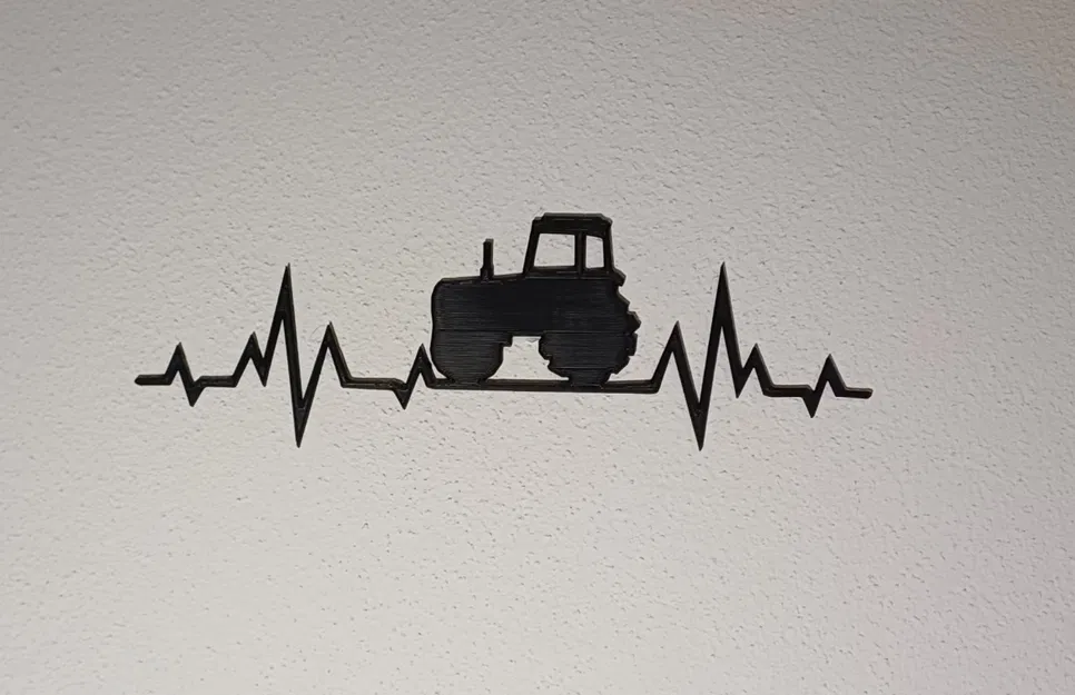 Traktor trang trí tường / nghệ thuật treo tường - Image 2