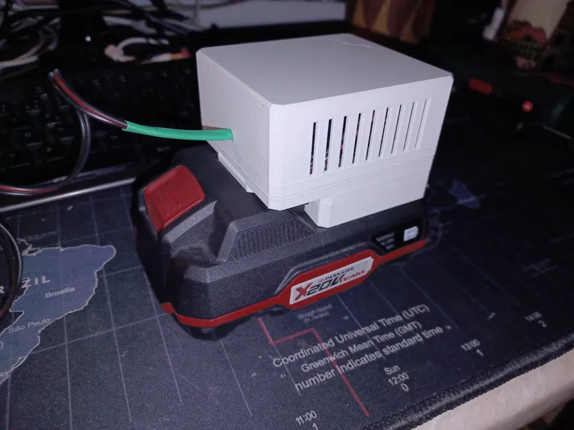 Adapter Parkside + Bộ chuyển step-down Converter - Image 1