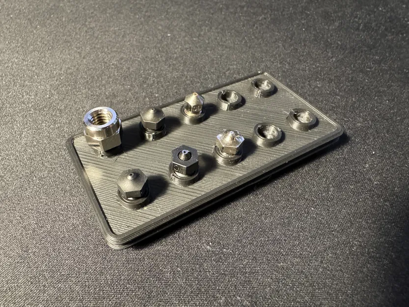 Khay đựng nozzle Gridfinity (Gridfinity Nozzle carrier) - Image 1