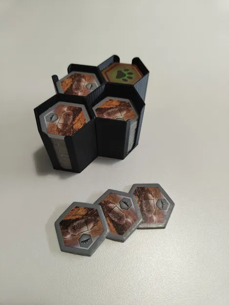 Terraforming Mars – khay organizer cho token lục giác - Image 1