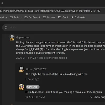 Phụ kiện Dodgy PIKAUP Card Lifter (pin/plug thay thế)