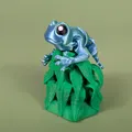 Ếch Poison Dart Frog – Mô Hình Keychain Articulated (Flexi) - Thumbnail 6