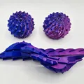 Sensory Twist Ball Fidgets – Bóng Fidget Xoắn Kích Thích Cảm Giác - Thumbnail 3