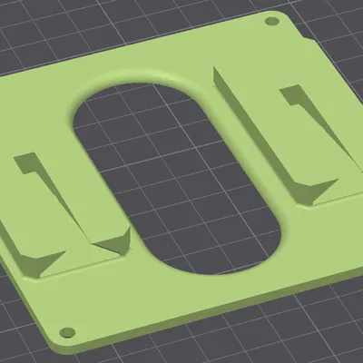 Ngàm VESA 100x100mm gắn Pegboard (Sy's System)