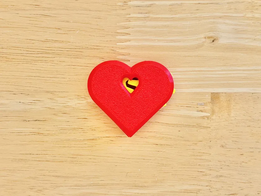 Fidget Trái Tim Bánh Răng (Ngày Valentine) - Image 3