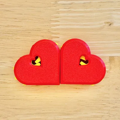 Fidget Trái Tim Bánh Răng (Ngày Valentine)