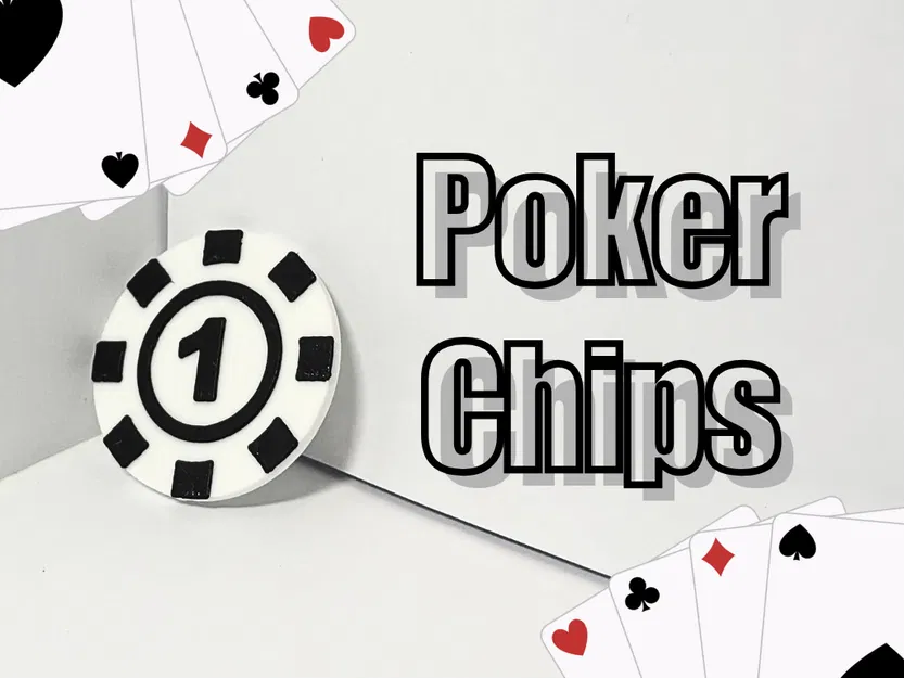 Poker Chips [Single Colour Printers] - Image 1