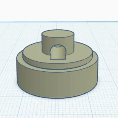 Nắp móc khóa cho Olight S1R Baton II (có thể dùng cho Baton 3)