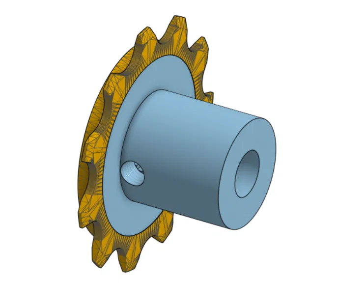 Nhông xích xe đạp 11T - lỗ trục 8mm (11t bike chain sprocket-8mm bore) - Image 1