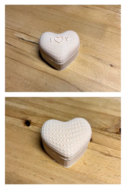 Hộp đựng nhẫn / hộp trang sức với nắp nam châm - Image 1