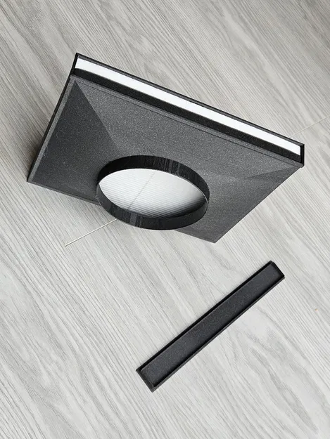 Bộ giữ filter hạt bụi thông gió cho Ikea UPPÅTVIND 125 mm - Image 1