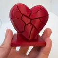 Tượng Điêu Khắc Trái Tim Tan Vỡ (Broken Heart Sculpture) - Thumbnail 3