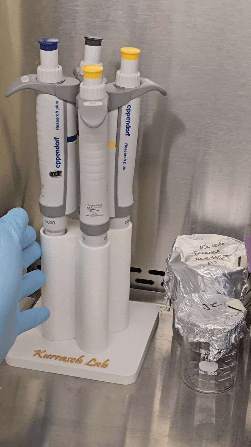 Giá đỡ pipette xoay (Rotating pipette stand) - Image 2