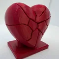 Tượng Điêu Khắc Trái Tim Tan Vỡ (Broken Heart Sculpture) - Thumbnail 4