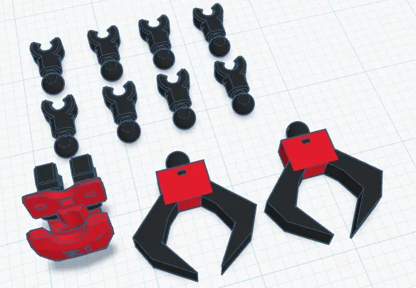 Dummy 13 Claw Pack – Bộ tay/claw bổ sung cho Dummy 13 - Image 1