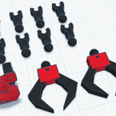 Dummy 13 Claw Pack – Bộ tay/claw bổ sung cho Dummy 13