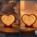 Khung Đèn Lithophane Hình Trái Tim - Thumbnail 2