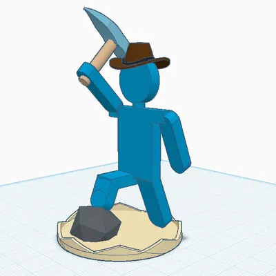 Tượng Blue Plumber trong Supraland