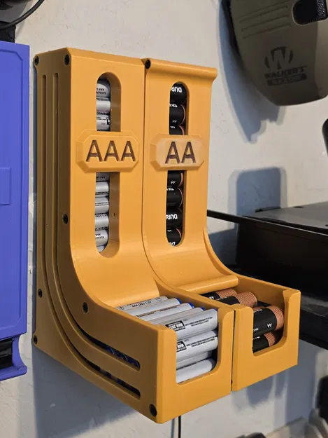 Khay nhả pin AA & AAA (phiên bản cải tiến) - Image 1