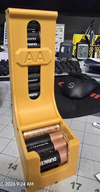 Khay nhả pin AA & AAA (phiên bản cải tiến) - Image 2