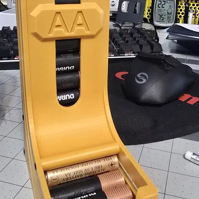 Khay nhả pin AA & AAA (phiên bản cải tiến)