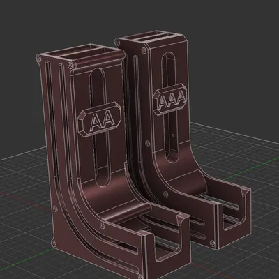 Khay nhả pin AA & AAA (phiên bản cải tiến)